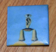 Magritte Surrealism Art Museum Pin Dada Portrait Modern Art Institute Chicago