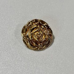 Vintage Mother’s Day Rose Pin Gold Tone Flower Gift Mom Holiday Special Occasion