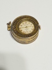 Vintage Taylor Pendant Watch Encased In 1942 Australian Florin. See Description