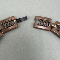 Vintage Renoir Copper Necklace q3z