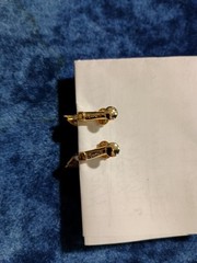 Vintage Francois clip earrings. This is for a pair of signed, vintage earrings