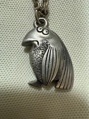 Pewter Penguin Necklace Not specified Used