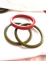 3 Vintage Bakelite Bangles