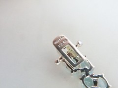 Vintage Sterling Silver 925 Double 2 Row Heated Blue Topaz Tennis Bracelet 7.5″