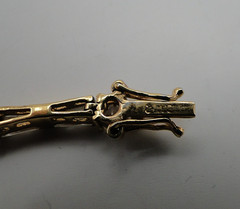 1995 Eliabeth Taylor Evening Star for Avon Gold & CZ Tennis Bracelet Book Piece