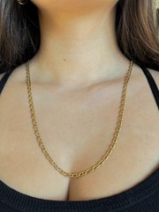 Estate Italian 18K Gold Solid Anchor Mariner 4.2mm /25″ Unisex Chain | 24.8grams