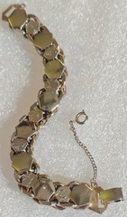 Vintage Decorative Links Chunky Double Chain Retro Bracelet