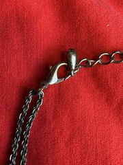 Vintage rhinestone silver necklaces, 2 pieces ,good condition.