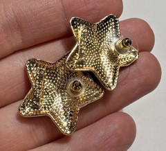 NEW Sugarfix America Star USA Blue Red Enamel Cluster Rhinestones Stud Earrings