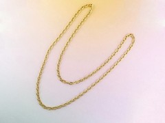 Estate Italian 18K Gold Solid Anchor Mariner 4.2mm /25″ Unisex Chain | 24.8grams