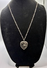 Large Vintage Heart Lot of Necklaces, Bracelets, Brooch’s, Earrings & a Ring 42