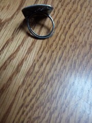 Vintage SIAM THAILAND NIELLO STERLING SILVER Goddess DANCERS Ring