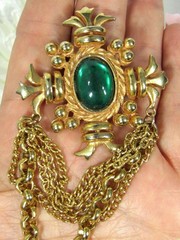 Vintage Jewelry Lot Many Trifari plus Monet KJL Barrera Coventry Rhinestone too