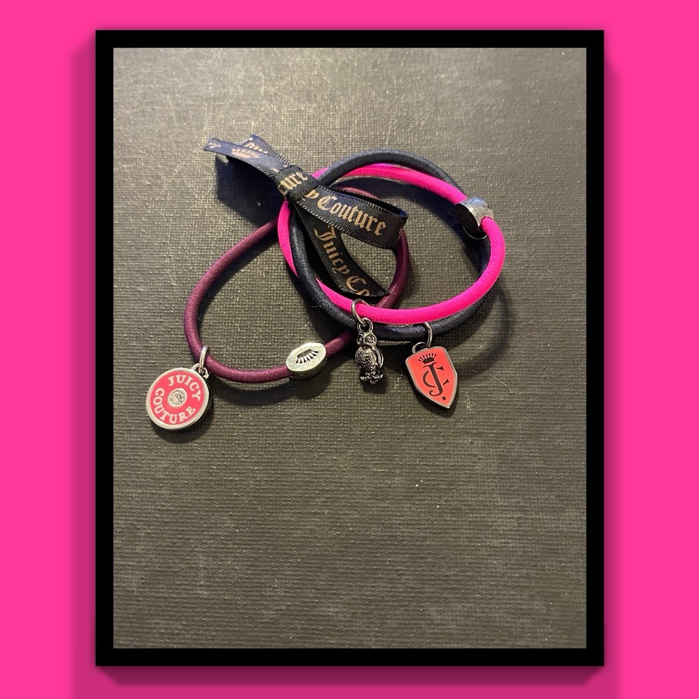 Vintage Juicy Couture Bracelet Set Y2K Era