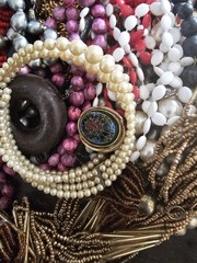 3LB 9OZ Lot of Unsearched Jewelry Repair Craft Wear Lot