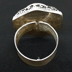 Vintage 2.50ctw Carnelian Silver Ring Size 9