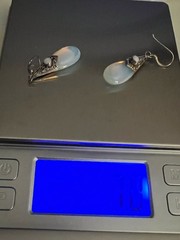 NWT MANDALAY SOUTHWESTERN NATIVE OPALITE OPAL STONE STERLING 925 EARRINGS