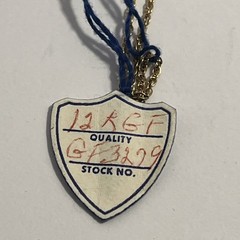 Wedgwood Blue Jasperware Liberty Bell Cameo Pendant Necklace Very Good