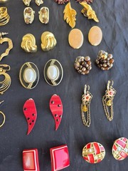Earrings Lot 60 Pairs All Wearable Vintage Modern Jewelry Lot