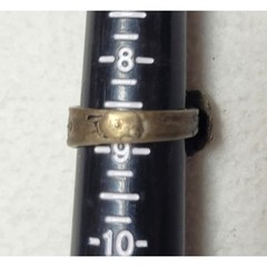 Vintage Duchess Silver Plate Pinocchio Spoon Ring Size 8.75 Wrap Bypass Jewelry