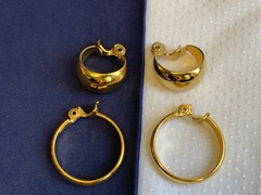 Vtg Clip-On Earring Lot Costume Jewelry Napier NWH Marvella Monet Sarah Cov