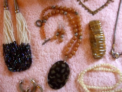 Estate Jewelry Vintage Costume Jewelry Necklaces Bracelets Earrings 12 Pieces