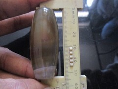 Sulamani Elongated Bead Agate Antique 52 * 21 mm, 41.61 Gms