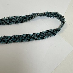 Handmade Native Style Beaded Necklace Multicolor Tribal Boho Long Fringe Jewelry