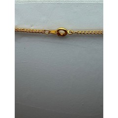 Vintage Gold Tone Raccoon Climbing Branch Pendant Necklace Whimsical Animal 18in