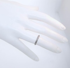 Antique Art Deco 1920’s 18k White Gold Wedding Band **EXCELLENT CONDITION**