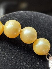 Vintage Sterling Silver Freshwater Pearl 18″ Necklace Bracelet SET 925 Cultured
