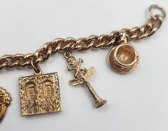 Charm Bracelet New Orleans Old Absinthe House Pirates Alley 7 In Vintage