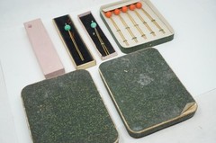 Japanese Hair Accessories Hairpins 17 Pieces Vintage Original from Japan 0530D21