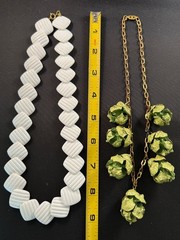 Vintage To Modern Costume Jewelry Lot 100% Wearable Or Resell Necklaces + J24