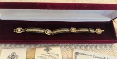 Camrose & Kross NIB COA White House Dinner Bracelet JBK Indian Dignitaries