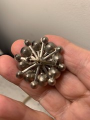 Vintage White/Clear Rhinestone Pin – Magical !!