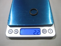 ANTIQUE 1/100 10K RGP PINKIE RING BAND SIZE 5.5