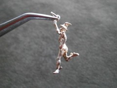 Mercury Hermes Winged Heels Vintage Sterling Silver Bracelet Charm Pendant 2.5g