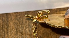 Vintage Gold Plated Leaf 17″ Necklace