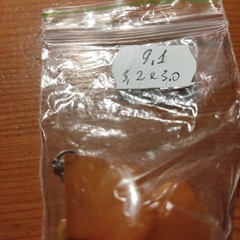 NATURAL OLD ANTIQUE BALTIC AMBER Pendant lot 9.1 gr