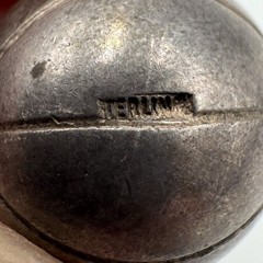 Basketball Design Sterling Silver 925 Vintage 17.20mm Pendant 5.2g