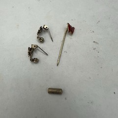Lot Of Deco Retro & Vintage Small Scatter & Stick Pins Various Designs & Animals