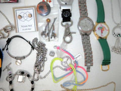 Costume Jewelry Lot – Necklaces Bracelets Watches Earrings – Fashion Beads