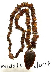 Lot If (8) Amber Necklaces, Nuggets, Some Clasps, Some Graduated