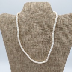 Puka Shell Bead Necklaces Choker Various Colors And Sizes Lot Of 6 Barrel Clasp