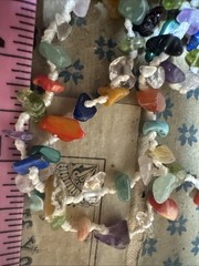 Bohemian Natural Stone Gem Pendant Necklace Turquoise Pendant ￼