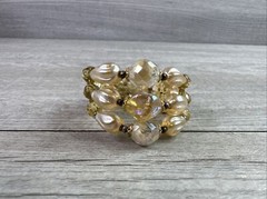 Vintage Unbranded Lot Of 3 Vintage Faux Pearls Bracelets