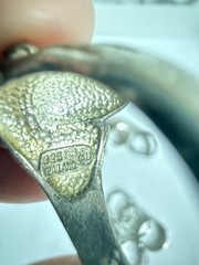 LOT of 10 Vintage Sterling Silver 925 Lion Celtic Rings Bands No Stones 37g