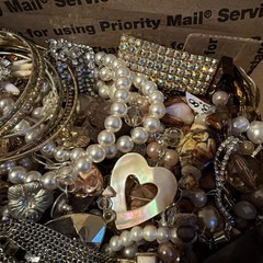 Vintage to Now Jewelry Lot, All Wearable Untested. No Junk. Box D3