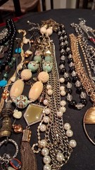 21pc Vintage to Now Costume Jewelry Lot Necklace Statement Liz Claiborne Beaded